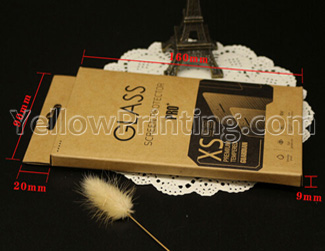 Kraft Paper Packaging Box for hand phone