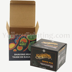 Factory Manufacturers Logo Printed Corrugated Cardboard Paper Folding Cosmetic Packaging Boxes