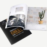 Art Paper Printing For Magazine Booklet Softcover Book Printing Paperback Catalog Book Printing